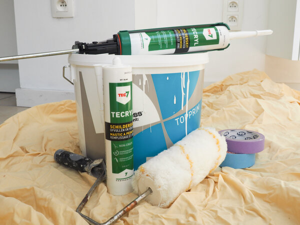 Tec7 Tec7 - Tecryl - Schilderskit - Wit - Koker 310ML Tec7 Tec7 - Tecryl - Schilderskit - Wit - Koker 310ML