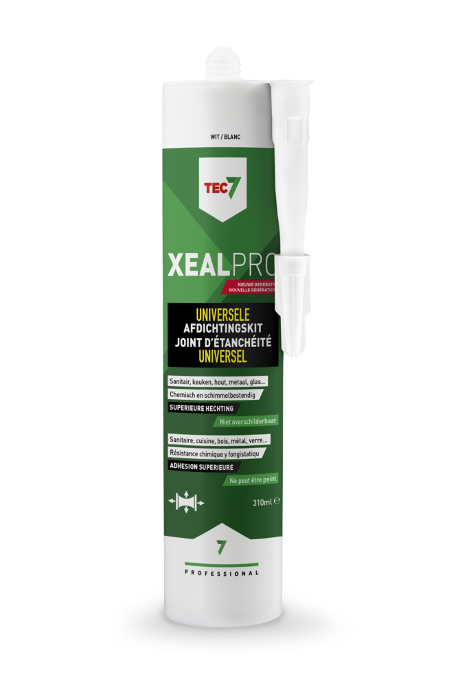 Tec7 Tec7 - XealPro - Transparant - Koker 310ML Tec7 Tec7 - XealPro - Transparant - Koker 310ML
