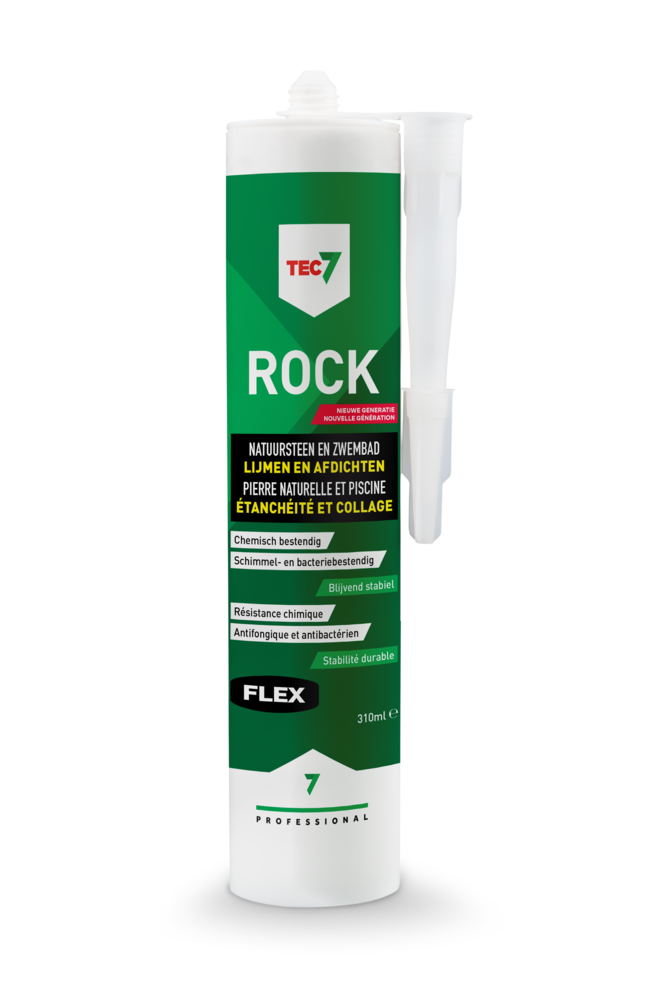 Tec7 Tec7 - Rock - Transparant - Koker 310ML Tec7 Tec7 - Rock - Transparant - Koker 310ML