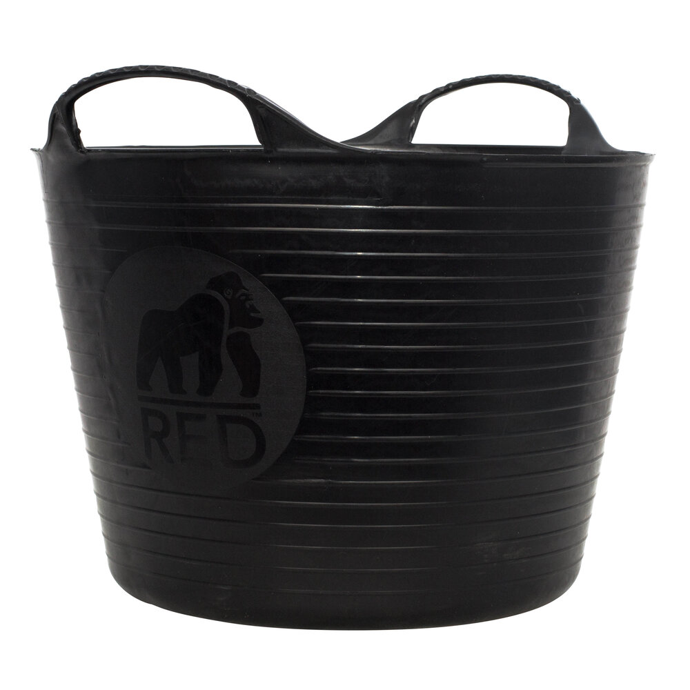 Red Gorilla® Tubtrug - Flexibele kuip - Zwart