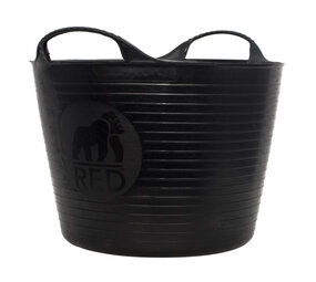 Red Gorilla® Tubtrug - Flexibele kuip - Zwart Red Gorilla® Tubtrug - Flexibele kuip - Zwart