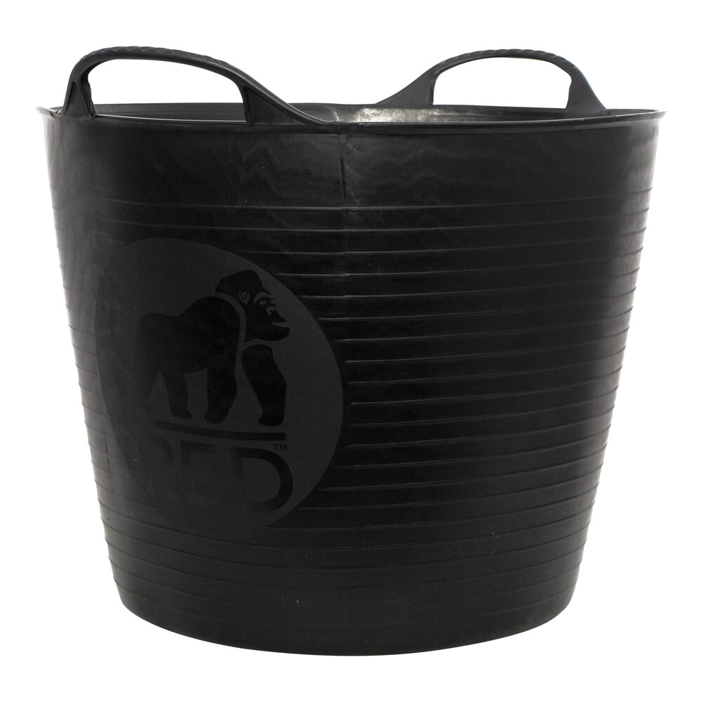 Red Gorilla® Tubtrug - Flexibele kuip - Zwart