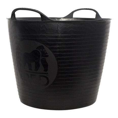 Red Gorilla® Tubtrug - Flexibele kuip - Zwart