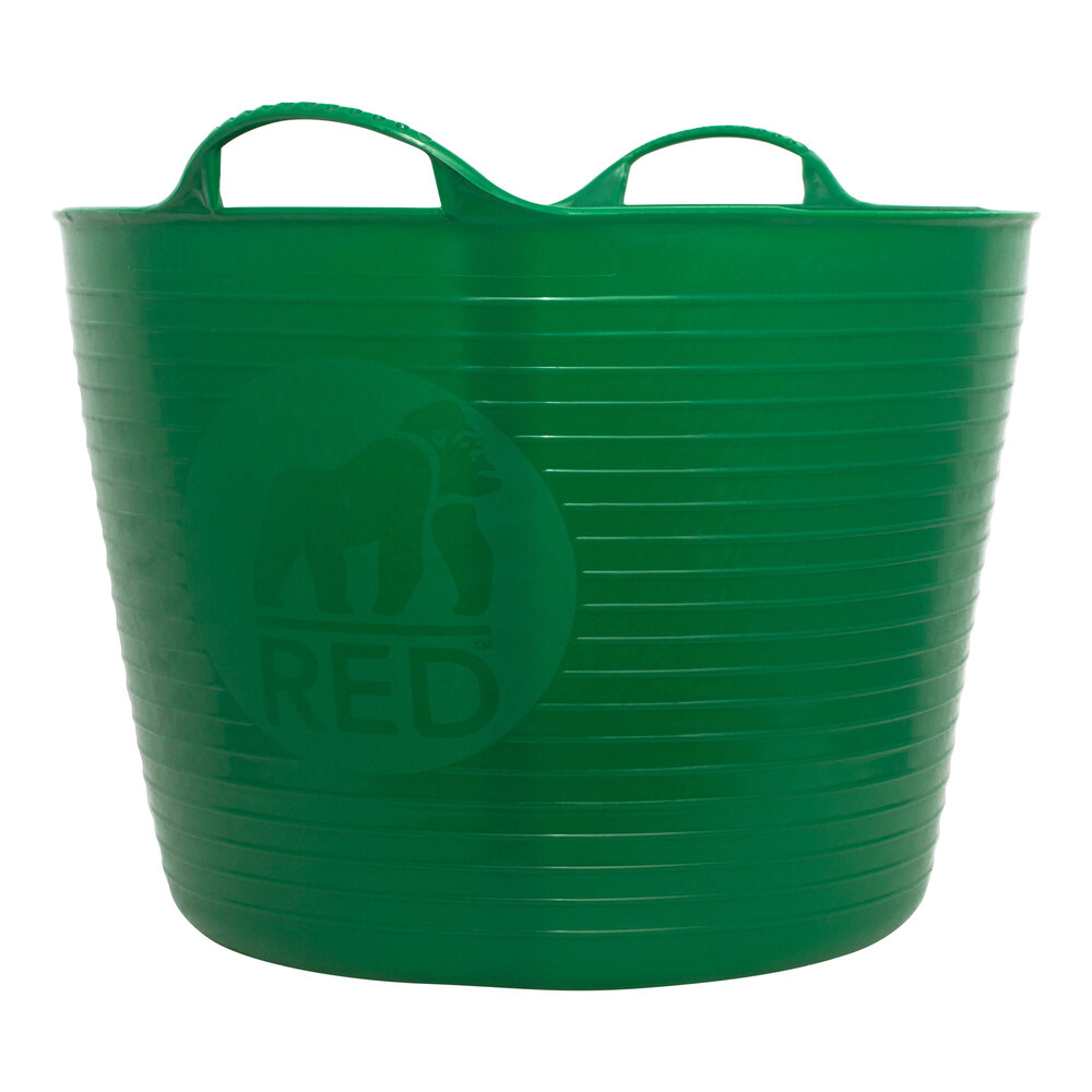 Red Gorilla® Tubtrug - Flexibele kuip - 38L Large Red Gorilla® Tubtrug - Flexibele kuip - 38L Large