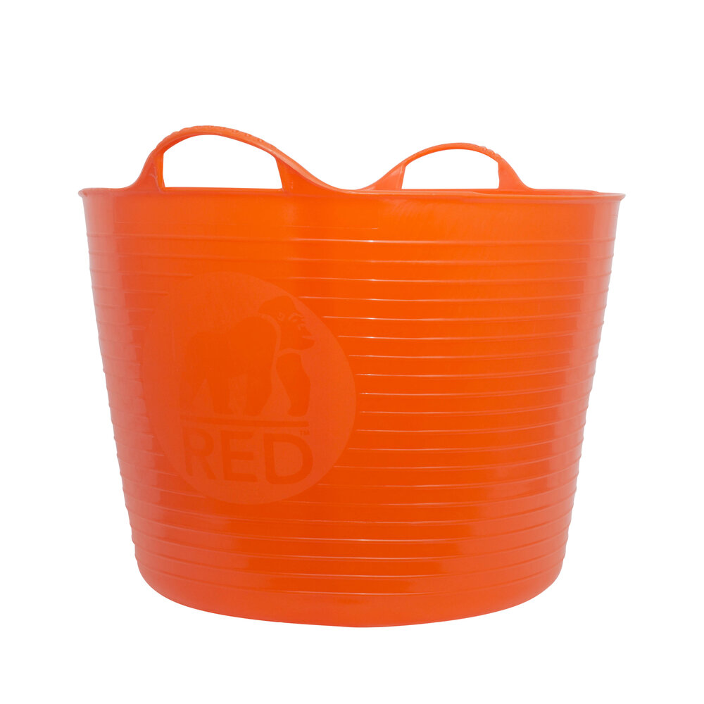Red Gorilla® Tubtrug - Flexibele kuip - 38L Large Red Gorilla® Tubtrug - Flexibele kuip - 38L Large