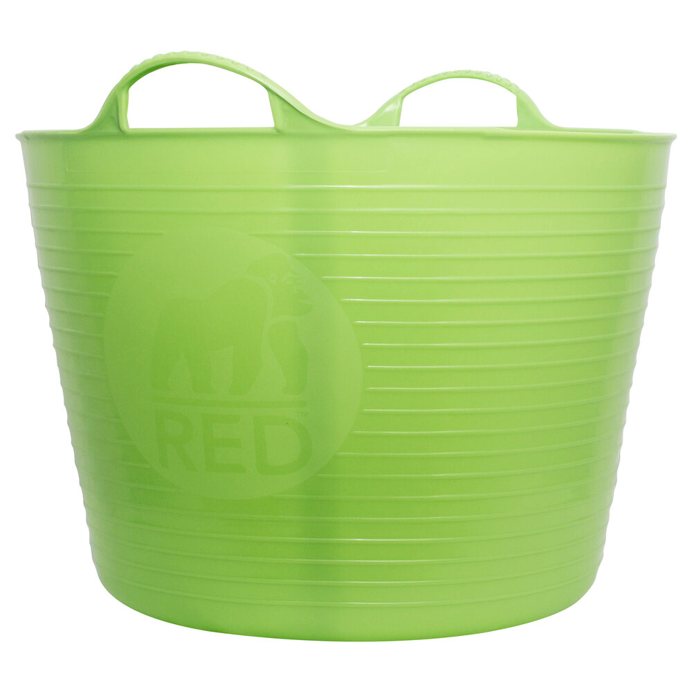 Red Gorilla® Tubtrug - Flexibele kuip - 38L Large Red Gorilla® Tubtrug - Flexibele kuip - 38L Large
