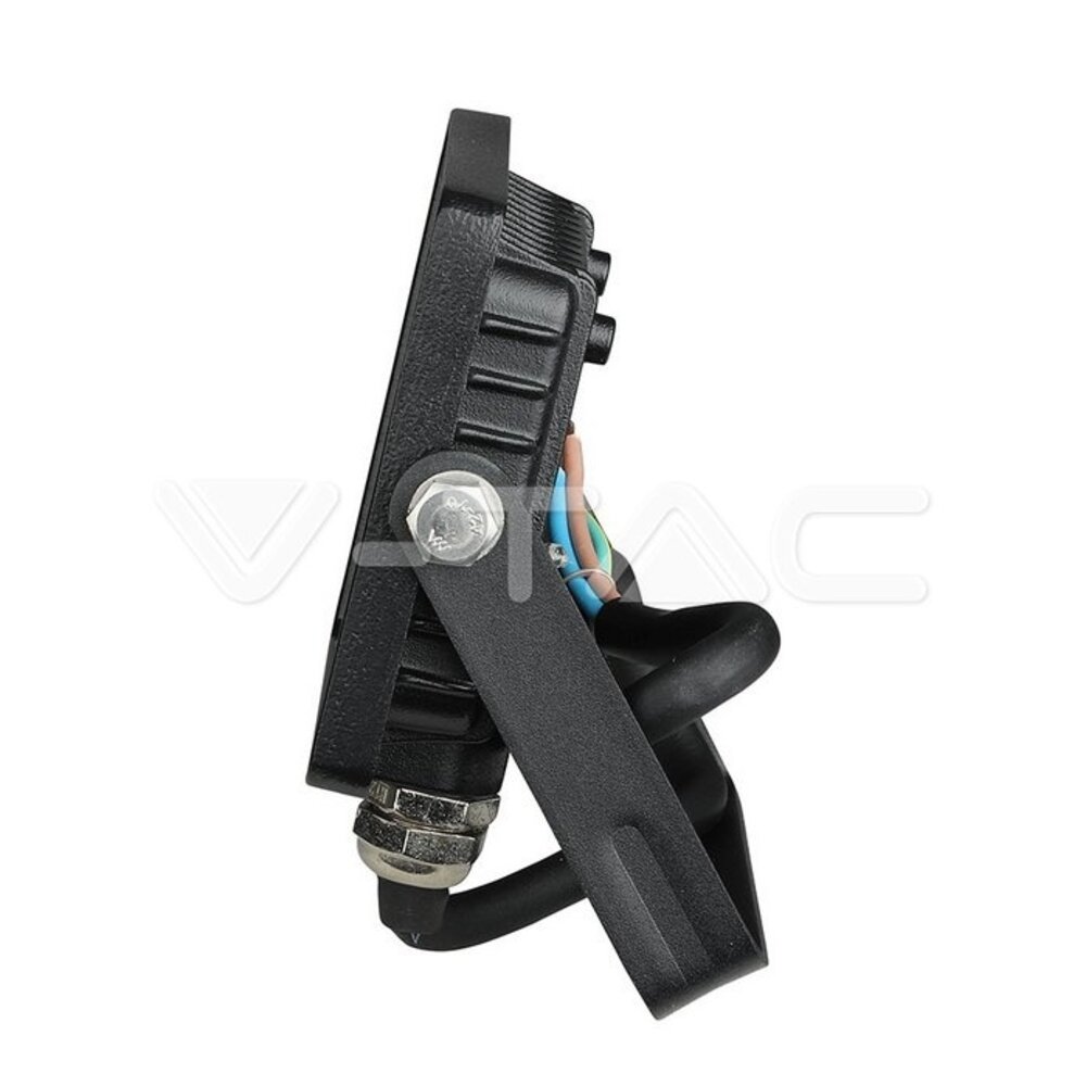V-tac V-TAC - LED Bouwlamp - 10W - 6400K - 800lm - IP65 - Zwart V-tac V-TAC - LED Bouwlamp - 10W - 6400K - 800lm - IP65 - Zwart