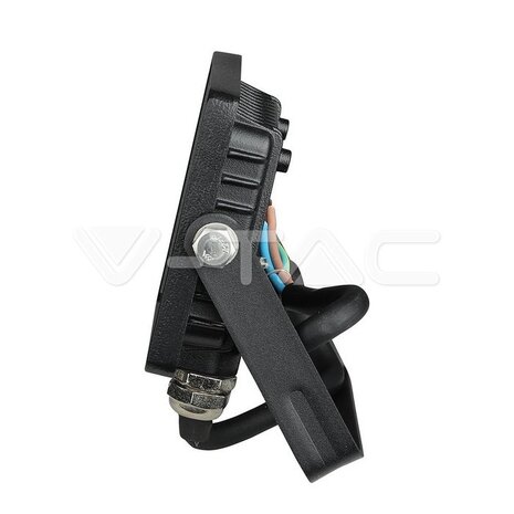 V-tac V-TAC - LED Bouwlamp - 10W - 6400K - 800lm - IP65 - Zwart V-tac V-TAC - LED Bouwlamp - 10W - 6400K - 800lm - IP65 - Zwart