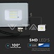 V-tac V-TAC - LED Bouwlamp - 10W - 6400K - 800lm - IP65 - Zwart V-tac V-TAC - LED Bouwlamp - 10W - 6400K - 800lm - IP65 - Zwart