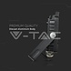 V-tac V-TAC - LED Bouwlamp - 10W - 6400K - 800lm - IP65 - Zwart V-tac V-TAC - LED Bouwlamp - 10W - 6400K - 800lm - IP65 - Zwart