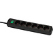 Brennenstuhl Brennenstuhl - Eco-line - Stekkerdoos - 6-voudig - 3m Kabel - Zwart - 1159500400 Brennenstuhl Brennenstuhl - Eco-line - Stekkerdoos - 6-voudig - 3m Kabel - Zwart - 1159500400