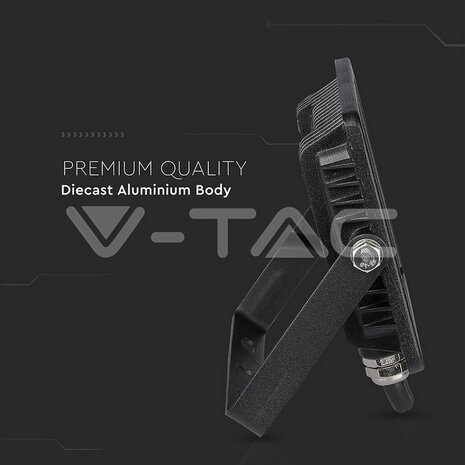 V-tac V-TAC - LED Bouwlamp - 20W - 4000K - 1600lm - IP65 - Zwart V-tac V-TAC - LED Bouwlamp - 20W - 4000K - 1600lm - IP65 - Zwart