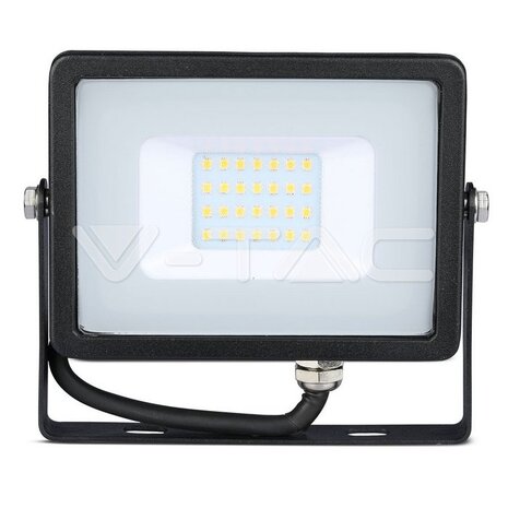 V-tac V-TAC - LED Bouwlamp - 20W - 6500K - 1600lm - IP65 - Zwart V-tac V-TAC - LED Bouwlamp - 20W - 6500K - 1600lm - IP65 - Zwart
