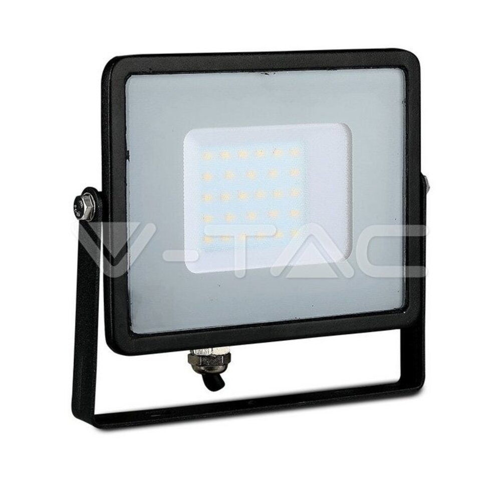 V-tac V-TAC - LED Bouwlamp - 30W - 6400K - 2400lm - IP65 - Zwart V-tac V-TAC - LED Bouwlamp - 30W - 6400K - 2400lm - IP65 - Zwart