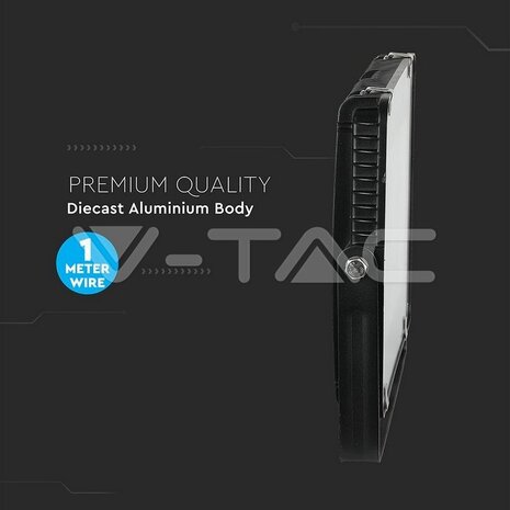 V-tac V-TAC - LED Bouwlamp - 150W - 6400K - 12000lm - IP65 - Zwart V-tac V-TAC - LED Bouwlamp - 150W - 6400K - 12000lm - IP65 - Zwart