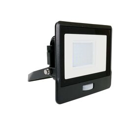 V-tac V-TAC - LED Bouwlamp - Bewegingssensor - 30W - 6500K - 2340lm - IP65 - Zwart V-tac V-TAC - LED Bouwlamp - Bewegingssensor - 30W - 6500K - 2340lm - IP65 - Zwart