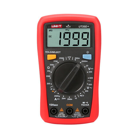 UNI-T UNI-T - Digitale Multimeter - UT33D+ UNI-T UNI-T - Digitale Multimeter - UT33D+