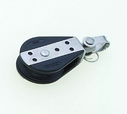 Seilflechter Seilflechter - Kogelgelagerd blok met wartel - Ø 10 mm Seilflechter Seilflechter - Kogelgelagerd blok met wartel - Ø 10 mm