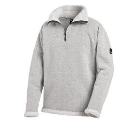 FHB FHB Robert 33344 Fleece Werktrui - Grijs - Maat: M FHB FHB Robert 33344 Fleece Werktrui - Grijs - Maat: M