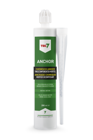 Tec7 Tec7 - Anchor - Chemisch Anker - Koker 280ML Tec7 Tec7 - Anchor - Chemisch Anker - Koker 280ML