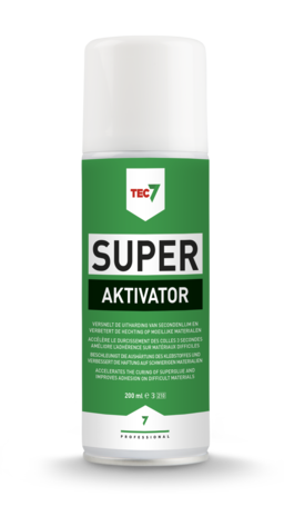 Tec7 Tec7 - Super Aktivator - Activeert Super Secondelijm - Aerosol 200ml
