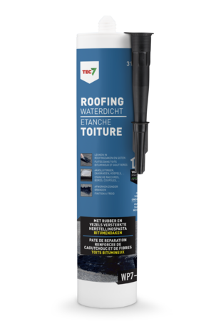 Tec7 Tec7 - WP7-301 - Roofing Waterdicht - Koker 310ml Tec7 Tec7 - WP7-301 - Roofing Waterdicht - Koker 310ml