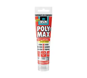 Bison Bison - Polymax Crystal Express - Transparant - Tube 115 Gram Bison Bison - Polymax Crystal Express - Transparant - Tube 115 Gram