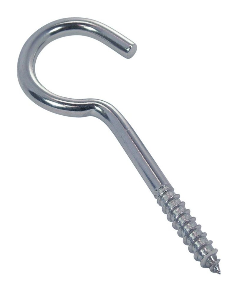 Dulimex Dulimex - Schroefhaak - RVS A2 Dulimex Dulimex - Schroefhaak - RVS A2