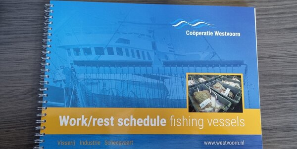 Coöperatie Westvoorn Logboek - Work-rest schedule - fishing vessels Coöperatie Westvoorn Logboek - Work-rest schedule - fishing vessels