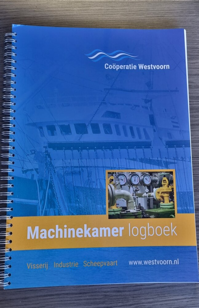 Coöperatie Westvoorn Logboek - vis/machinekamer Coöperatie Westvoorn Logboek - vis/machinekamer