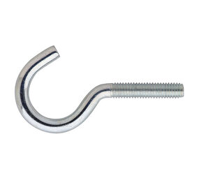 Dulimex Dulimex - Schroefhaak - Metrisch draad - 40x4mm - RVS A2 Dulimex Dulimex - Schroefhaak - Metrisch draad - 40x4mm - RVS A2