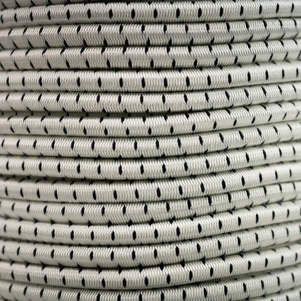 Trisco Trisco - Elastiek Koord - Wit/Zwart Trisco Trisco - Elastiek Koord - Wit/Zwart