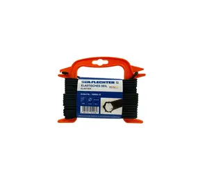 Seilflechter Seilflechter - Elastiek - Zwart - 4mm - Op Haspel