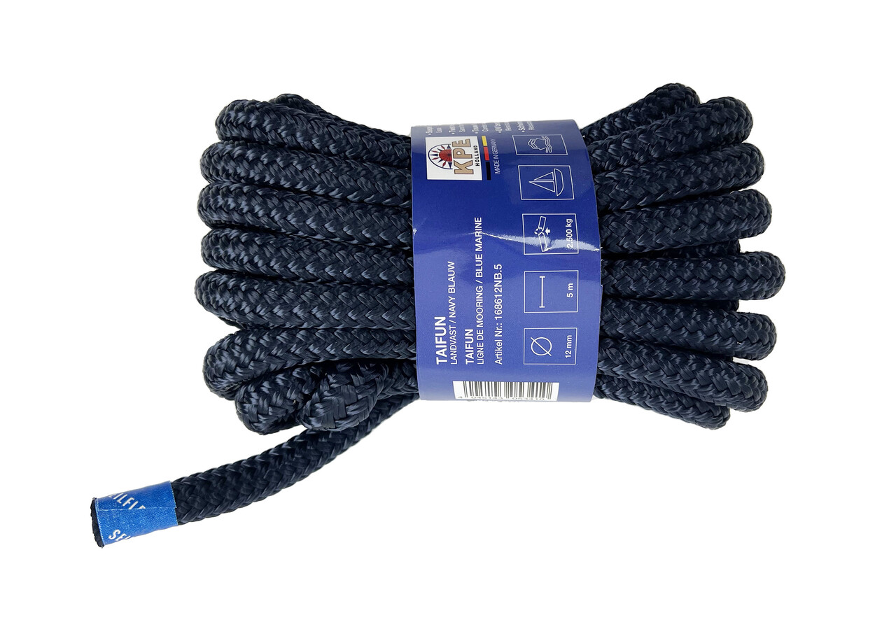 Seilflechter Seilflechter - Taifun Landvastlijn - Navy - 12mm - Bundel Seilflechter Seilflechter - Taifun Landvastlijn - Navy - 12mm - Bundel