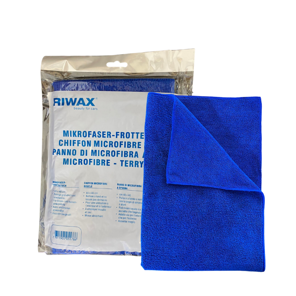 Riwax Riwax - Microvezeldoek - 40x40cm - Donkerblauw - A-kwaliteit Riwax Riwax - Microvezeldoek - 40x40cm - Donkerblauw - A-kwaliteit