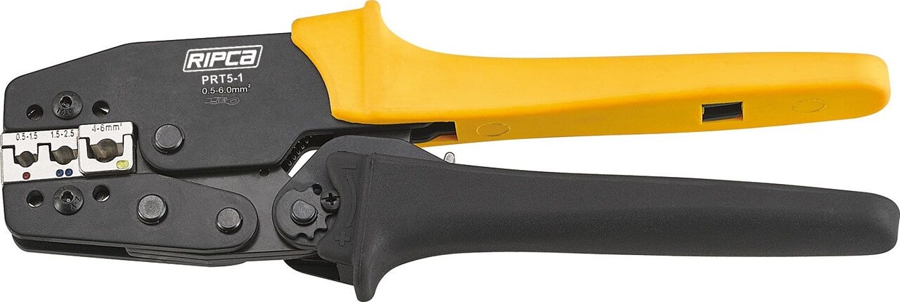 Ripca Ripca - Krimptang 0.5mm² - 6.0mm² - Geïsoleerde Kabelschoenen Ripca Ripca - Krimptang 0.5mm² - 6.0mm² - Geïsoleerde Kabelschoenen