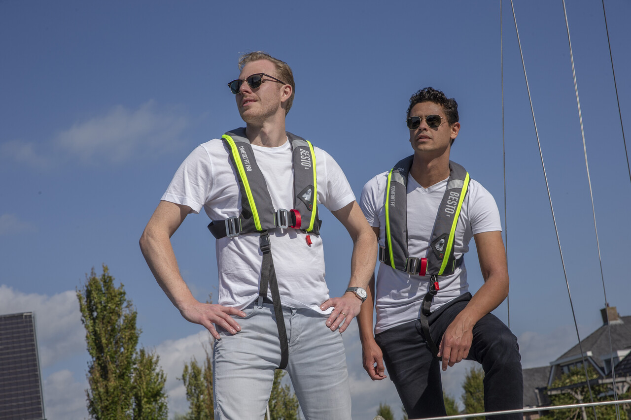 Besto Besto - Automatisch Reddingsvest - 220N - Comfort Fit Pro - Geel Besto Besto - Automatisch Reddingsvest - 220N - Comfort Fit Pro - Geel