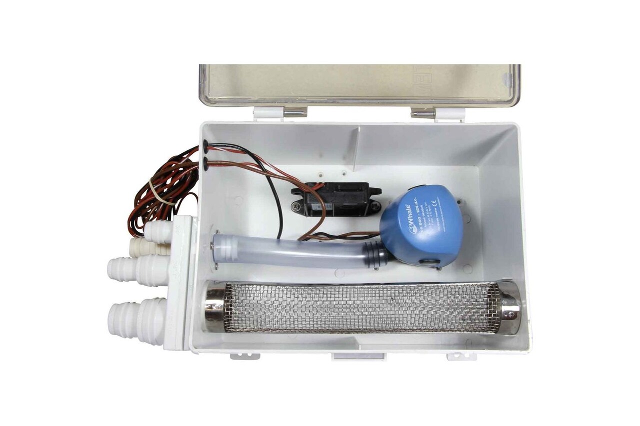 Albin Whale - Douche Afvoerset GW0500 - 12V Albin Whale - Douche Afvoerset GW0500 - 12V