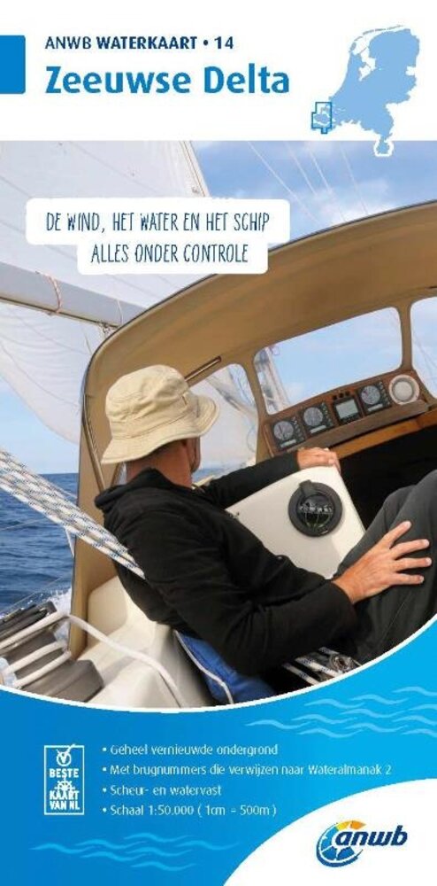 ANWB Waterkaart 14 - Zeeuwse Delta ANWB Waterkaart 14 - Zeeuwse Delta