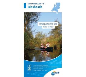 ANWB Waterkaart 15 - Biesbosch ANWB Waterkaart 15 - Biesbosch