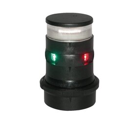 Aqua signal Aqua Signal - AS34 -Driekleur/Ankerlicht - Zwart - LED Navigatielamp Aqua signal Aqua Signal - AS34 -Driekleur/Ankerlicht - Zwart - LED Navigatielamp