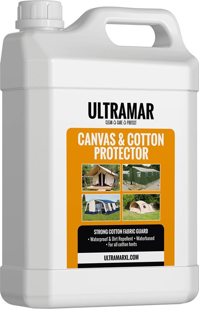 Ultramar Ultramar -	 Impregneermiddel voor katoen: Canvas & Cotton Protector - 5L Ultramar Ultramar -	 Impregneermiddel voor katoen: Canvas & Cotton Protector - 5L