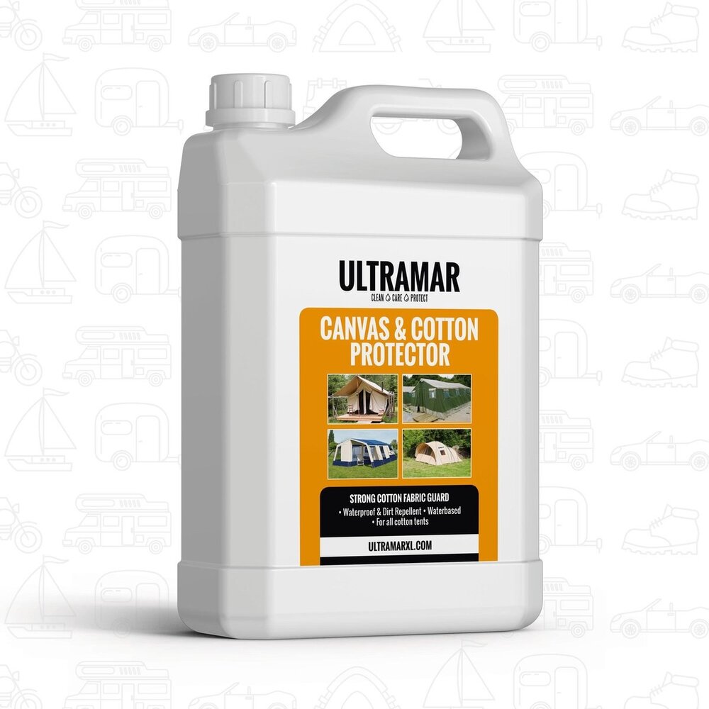 Ultramar Ultramar -	 Impregneermiddel voor katoen: Canvas & Cotton Protector - 5L Ultramar Ultramar -	 Impregneermiddel voor katoen: Canvas & Cotton Protector - 5L