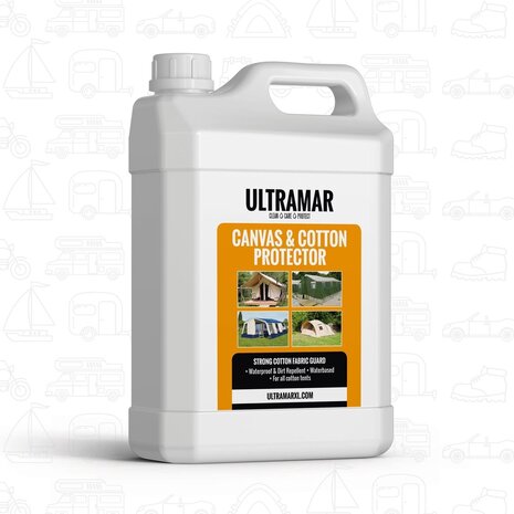 Ultramar Ultramar -	 Impregneermiddel voor katoen: Canvas & Cotton Protector - 5L Ultramar Ultramar -	 Impregneermiddel voor katoen: Canvas & Cotton Protector - 5L