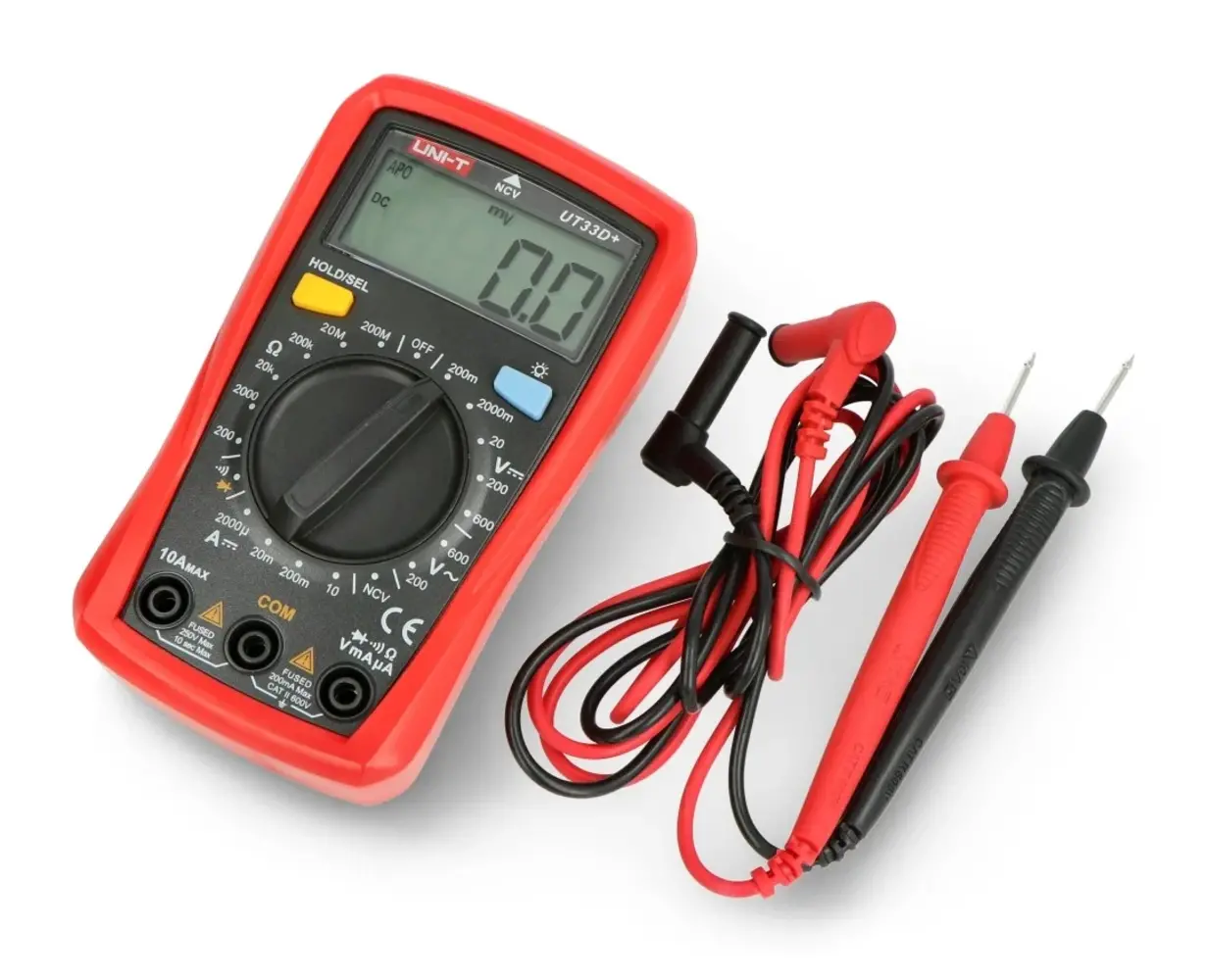 UNI-T UNI-T - Digitale Multimeter - UT33D+ UNI-T UNI-T - Digitale Multimeter - UT33D+