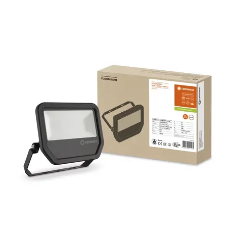 Ledvance Ledvance - LED Bouwlamp - 50W - 4000K - 6000lm - Zwart Ledvance Ledvance - LED Bouwlamp - 50W - 4000K - 6000lm - Zwart