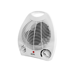 EDM EDM - Ventilatorkachel - 2000 Watt - Wit - 07204 EDM EDM - Ventilatorkachel - 2000 Watt - Wit - 07204