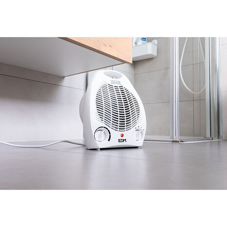 EDM EDM - Ventilatorkachel - 2000 Watt - Wit - 07204 EDM EDM - Ventilatorkachel - 2000 Watt - Wit - 07204