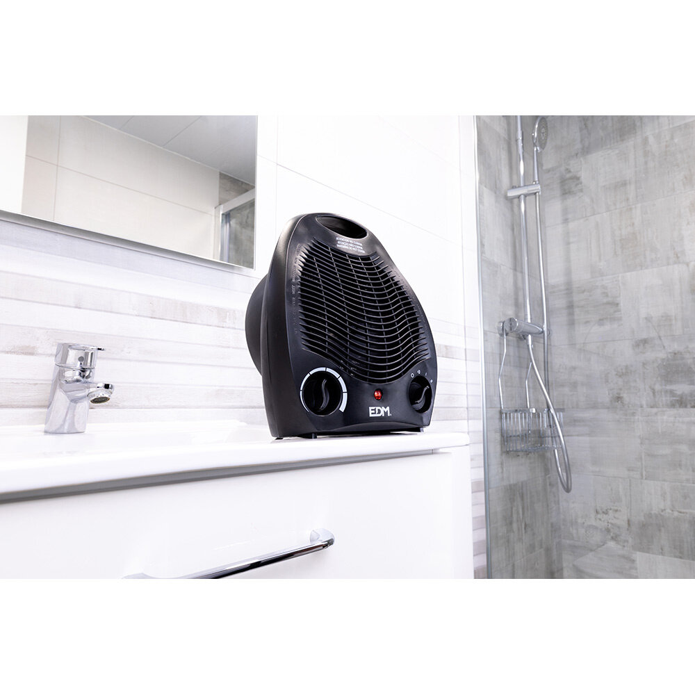 EDM EDM - Ventilatorkachel - 2000 Watt - Zwart -  07220