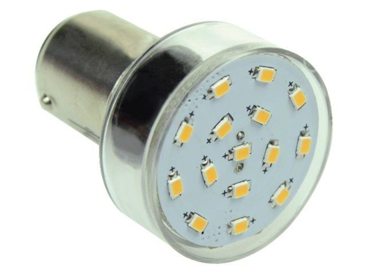 Talamex Talamex - Ledlamp - 1.5W - 10-30V - 2700K - 100 lm - BA15D Talamex Talamex - Ledlamp - 1.5W - 10-30V - 2700K - 100 lm - BA15D